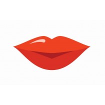 Lip Shaped Business Cards