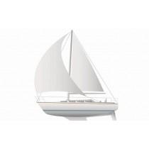 Sailboat Shaped Business Cards