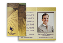 Folded Business Cards