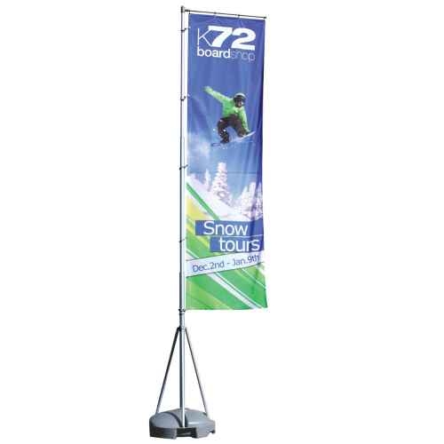 Rectangle Flags - Water Base