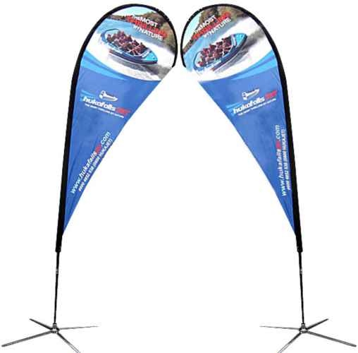 Tear Drop Flags