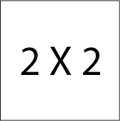 2X2 Die cut Stickers