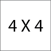 4X4 Die cut Stickers