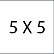 5X5 Die cut Stickers