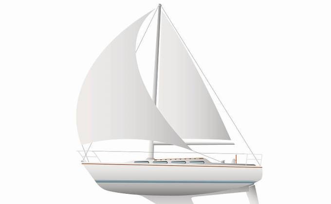 Sailboat Shaped Business Cards