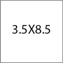 3.5X8.5 Die Cut Door Hangers