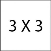 3X3 Die cut Stickers