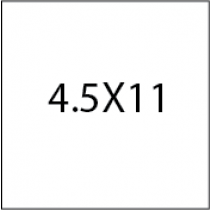 4.5X11 Die Cut Door Hangers