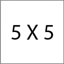 5X5 Die cut Stickers