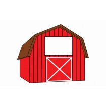 Barn Shaped Business Cards