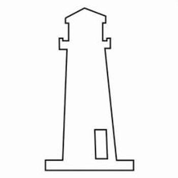 lighthouse shaped business cards
