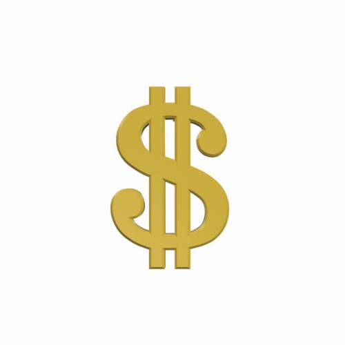 money shaped business cards