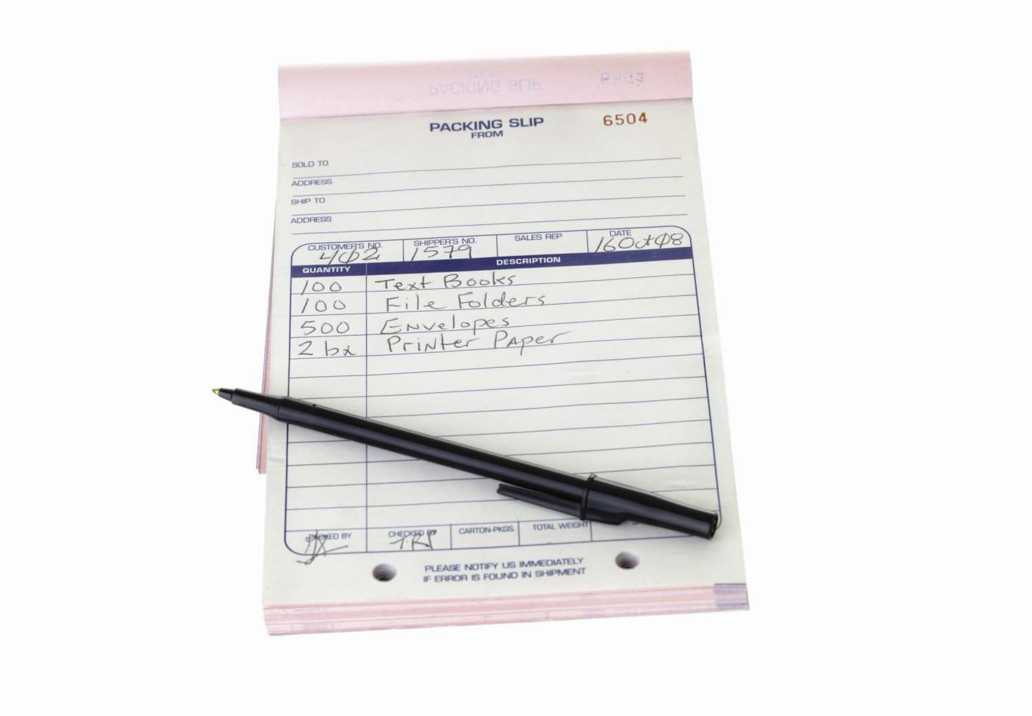 NCR Form Printing
