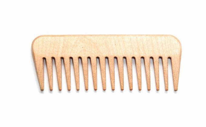 Comb shaped business cards
