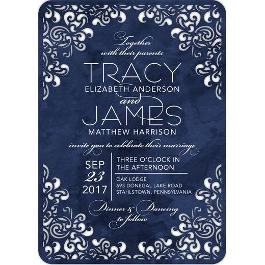 Laser Wedding Invitation