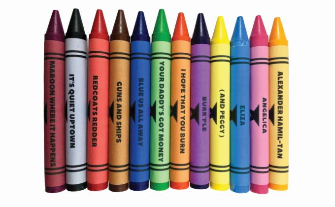 Crayon shaped business cards