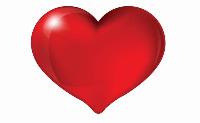 Heart shaped business cards