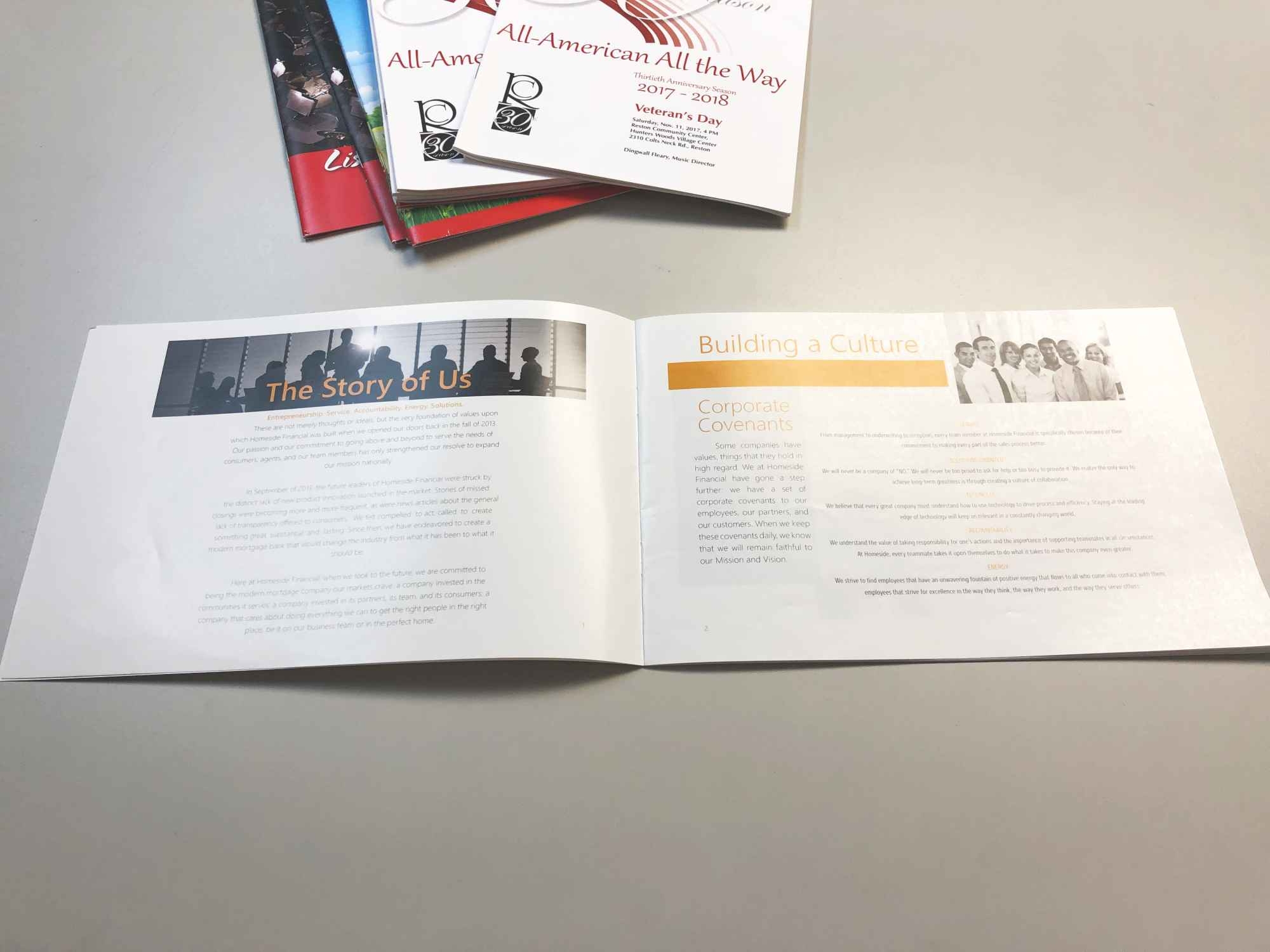 Custom booklet booklet printing custom booklet printing service